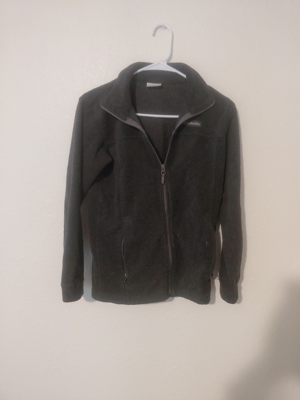 Columbia Black Teddy Fleece Full-Zip Jacket